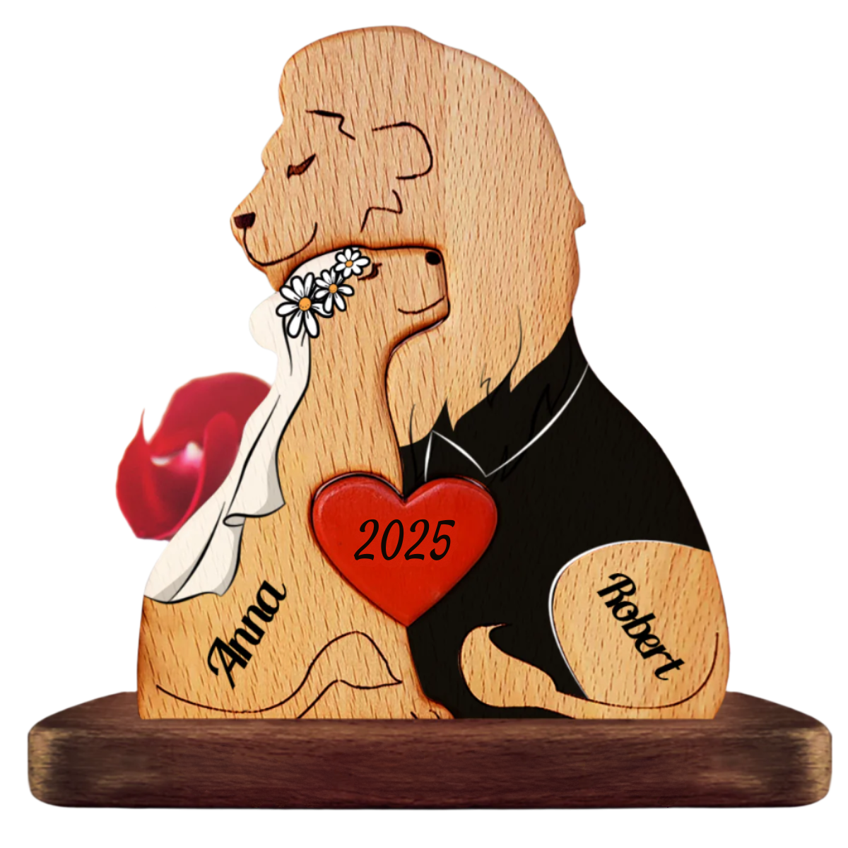 Para Lwów | Drewniana Rodzina Lwa