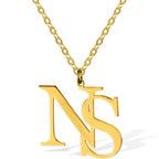 Naszyjnik z inicjałami | Zabierz miłość ze sobą