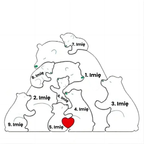 Rodzina Przytulających Niedźwiadków