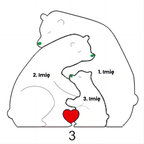 Rodzina Przytulających Niedźwiadków