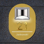 Spersonalizowany owalny 3D panel słoneczny na dom