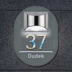 Spersonalizowany owalny 3D panel słoneczny na dom